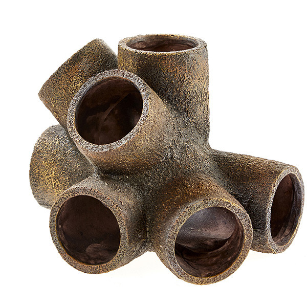 Classic Old Pipes Tubes Tunnel Swim-Through Aquarium Ornament MS385