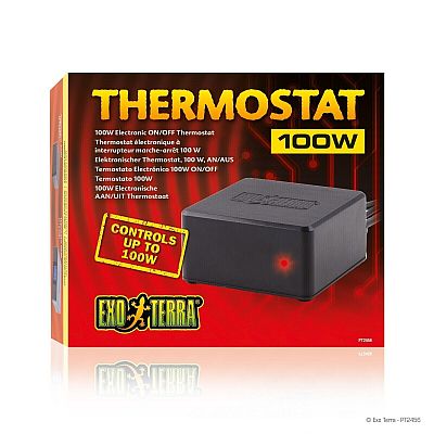 Exo Terra 100w Reptile Thermostat Vivarium Temperature Controller & Probe PT2456
