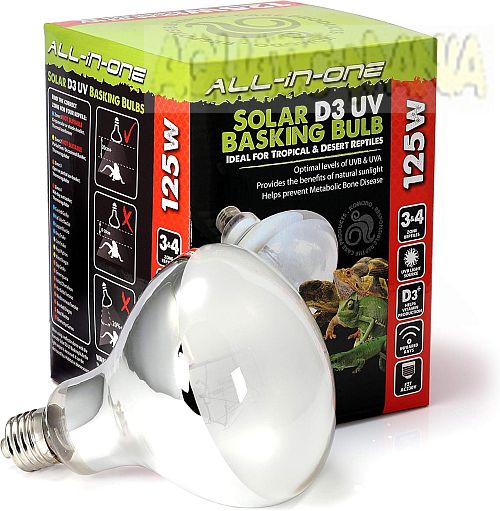 Komodo Solar D3 UV Basking Bulb 125W 82298