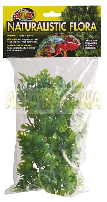 ZooMed Reptile Amazonian Phyllo Bush Amphibian Insect Natural Decoration BU-11