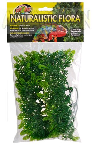 Zoo Med Malaysian Fern Small 36cm Artificial Plant for Reptile Enclosures BU-13