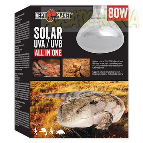 Repti Planet All in One UVA/UVB Solar Bulb 80w RT679