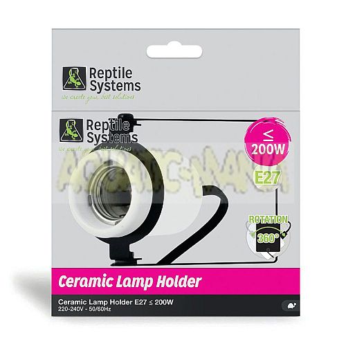 Reptile Systems  Ceramic Rotating Holder E27 HRH005