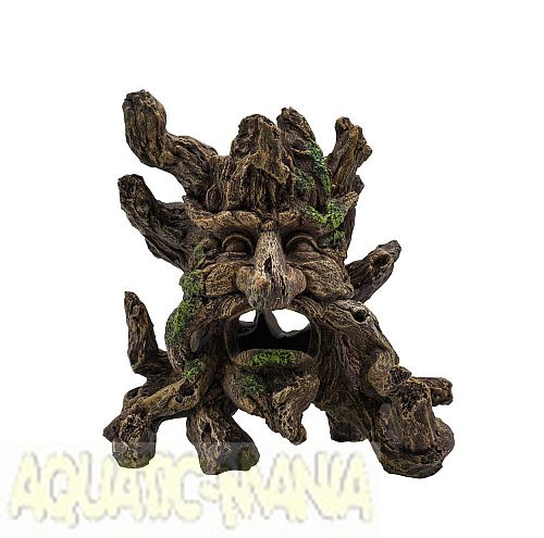 Aqua Spectra Woody McTree Face Aquarium Ornament 17.5x11x18cm 1DA301