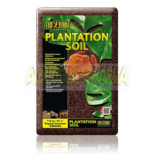 Exo terra Plantation Soil 8.8L Bag, PT2781