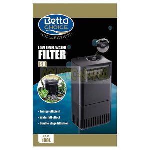 Betta Choice Low level filter IX-90 For Aquariums upto 100LTRS MF740