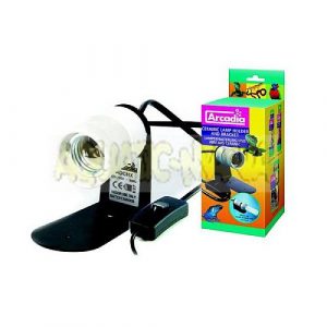 Arcadia Ceramic Lamp Holder & Bracket GG197