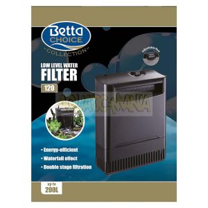 Betta Choice Low level filter IX-120 For Aquariums upto 200LTRS MF71