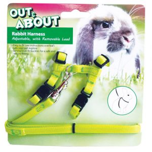 Happy Pet Rabbit Harness & Lead Set Green 10852