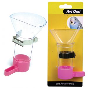 Bird Feeder Funnel Feeder w metal Holder 12cm 22803