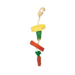 Happy Pet Natural Loofah Hanging Toy 31185P
