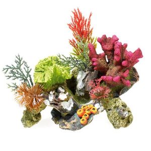 Classic Coral Rocks & Plant Size (mm): 170 x 125 x 120 MS360