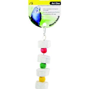 AVi Bird Toy Mineral Flower Kabob 18x4x4cm 20457