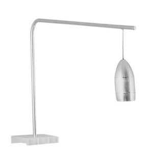 Aqua One Pendent 25 Brushed silver light and bracket MC56173