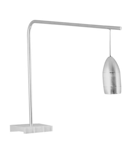 Aqua One Pendent 25 Brushed silver light and bracket MC56173