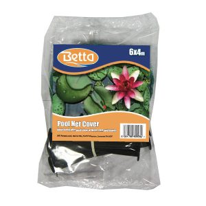 Betta Pond Net Cover 6 x 4m including fixing pegs YD003